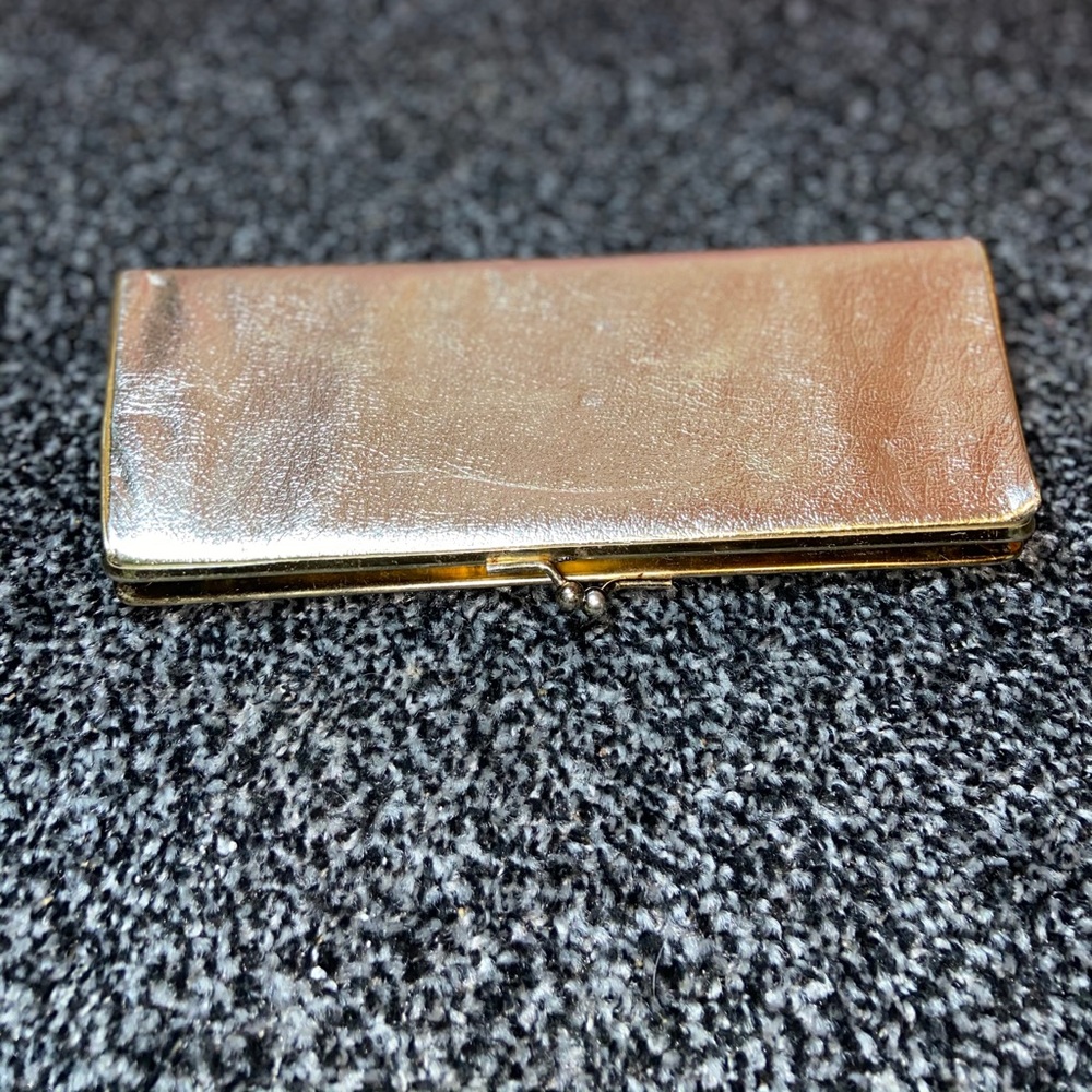 Gold handbag